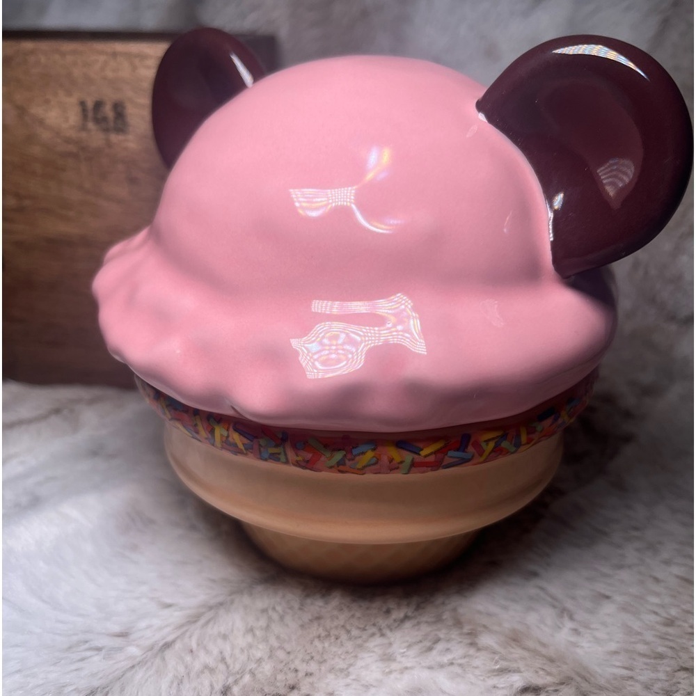 2021 Disney Parks Disney's Beach Club Resort Mickey Ice Cream Sundae Dish